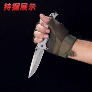 Canivete FA53 Discovery Profissional Aço Inox com Cortador de Cinto e Quebra Vidros