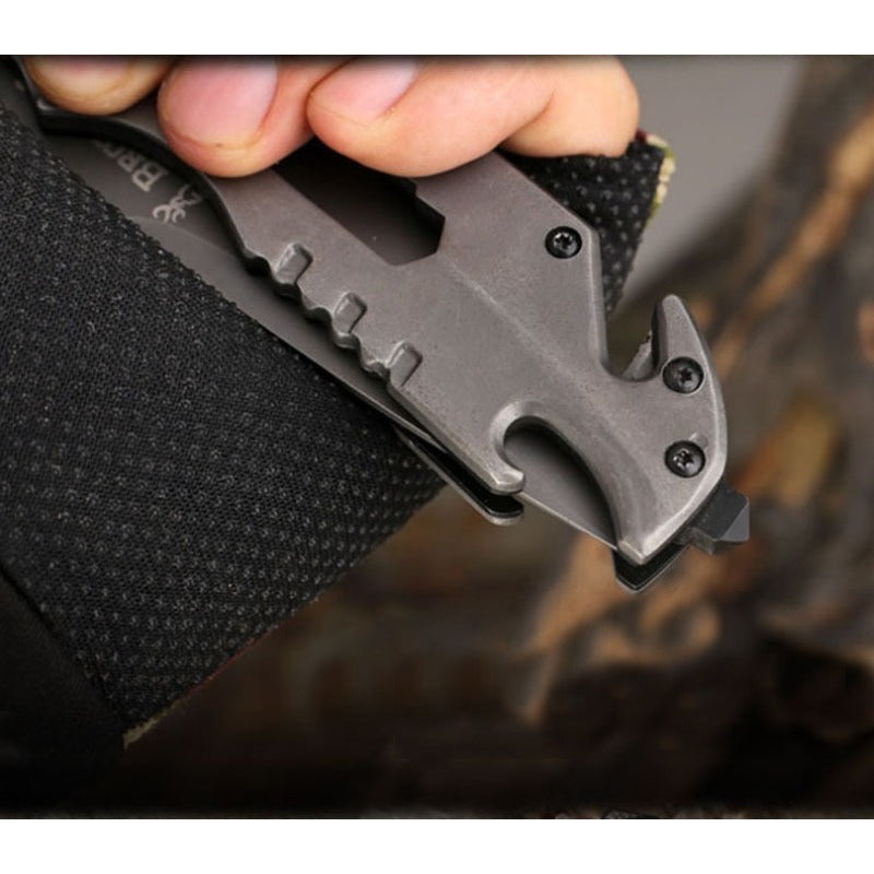 Canivete Dobrável Multitool 2 Cores Com Clip Trava De Segurança Personalizado