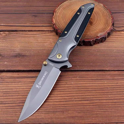 Canivete Personalizado Saque Rapido Semi Auto Com Clip