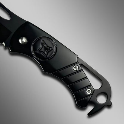 Canivete CF-201 Eclipse Utilitário Compacto Aço Inox Integral Blackout