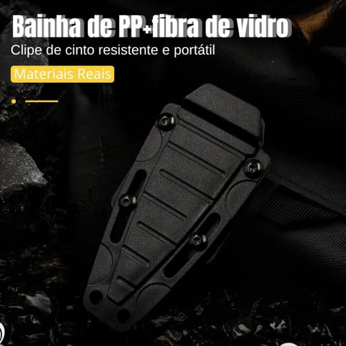Mini Faca Russa Fulltang 440c Edc Defesa Bainha Kydex