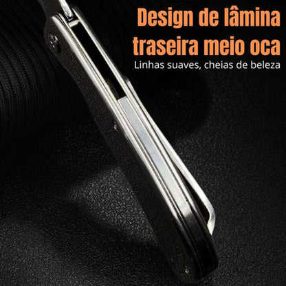 Canivete Aço Premium Monobloco Personalizado Cabana