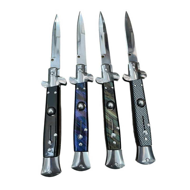 Canivete Stiletto Italiano Automático C/ Gravação a Laser