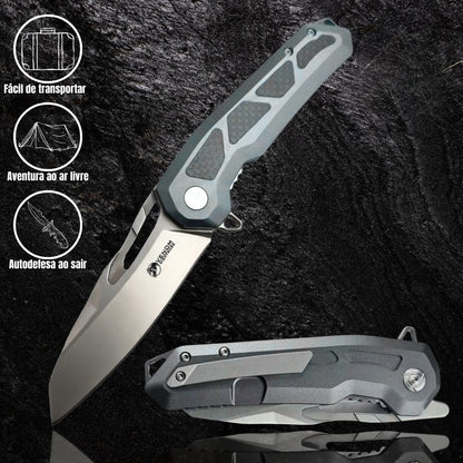 Canivete VENOM HAPROON Aço S30V e Fibra Carbono