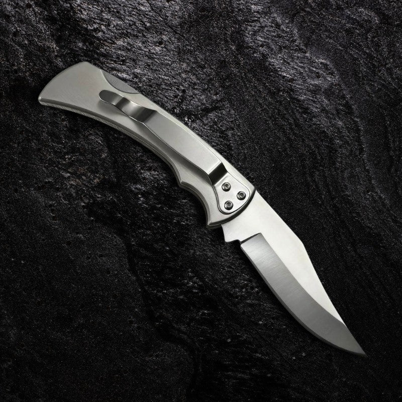 Canivete Personalizado Nome e Imagem Zebu Agro Inox C/ Trava Segurança