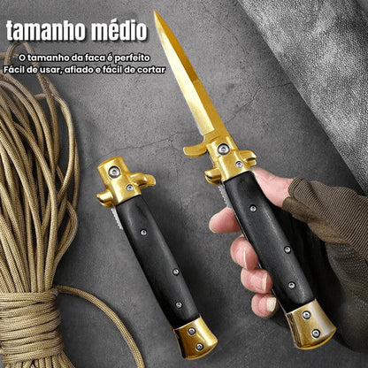 Canivete Personalizado Stiletto Milano Saque Rápido