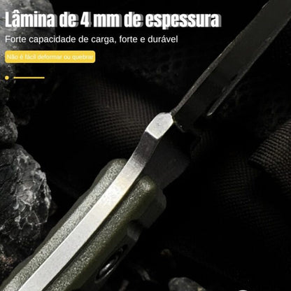 Mini Faca Russa Fulltang 440c Edc Defesa Bainha Kydex