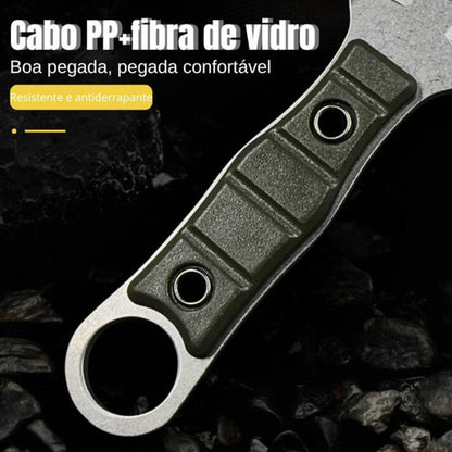 Mini Faca Russa Fulltang 440c Edc Defesa Bainha Kydex