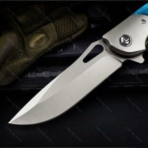 Canivete Utilitário CF-98 - Aço 440 com Cabo em Madeira e Resina