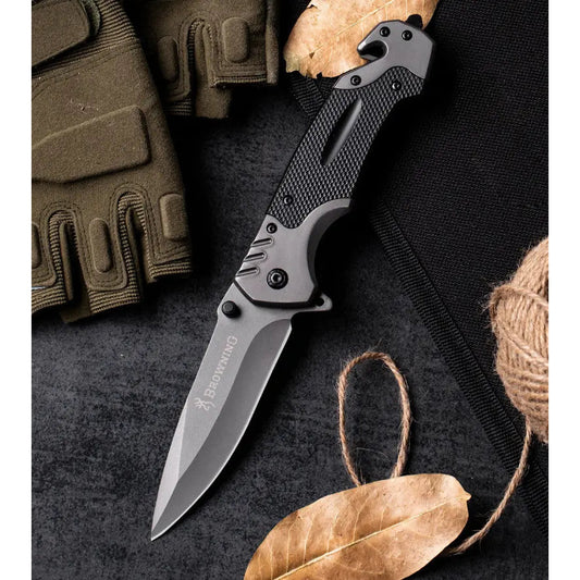 Canivete FA18-1 G10 Titan Profissional Aço Inox com Camada Protetora e Clip