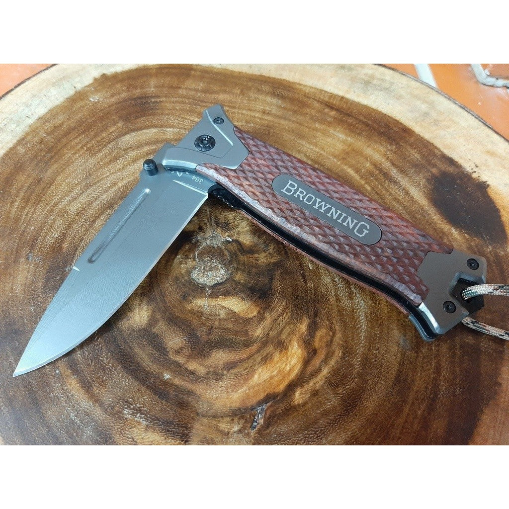 Canivete 364 Browning Profissional Aço Inox 440C e Clip