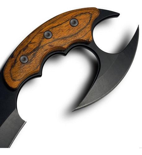 Faca Karambit Drakat Escorpião Fulltang Defesa Sobrevivência Cor Preto