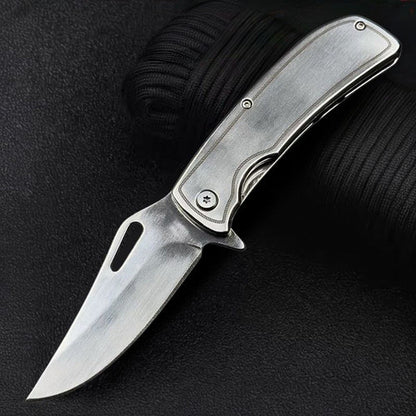 Canivete Aço Premium Monobloco Personalizado Cabana