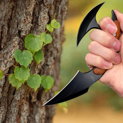 Faca Karambit Drakat Escorpião Fulltang Defesa Sobrevivência Cor Preto