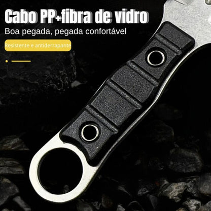 Mini Faca Russa Fulltang 440c Edc Defesa Bainha Kydex