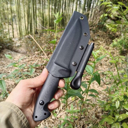 Faca Sentinela Noturna Aço Carbono Kydex C/ Pederneira