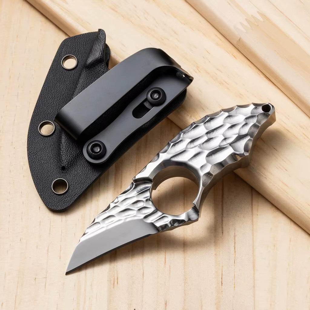 Faca Garra EDC Fulltang 4.5mm Aço VG10 Com Bainha Em Kydex