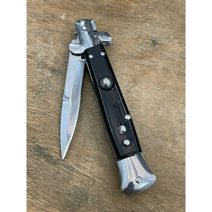 Canivete Stiletto Italiano Automático C/ Gravação a Laser