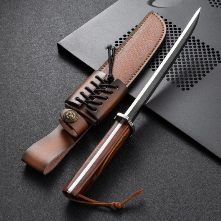 Faca Full Tang Espírito Bushido Aço Premium Ultra Resistente