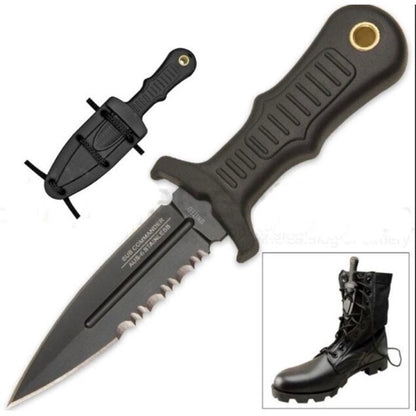 Mini Faca De Bota Personalizada com Nome Camping EDC Taue