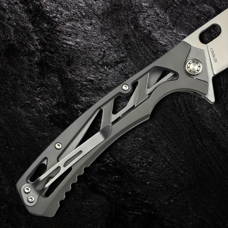 Canivete Major HOKC Profissional Aço M390 e Cabo de Titânio