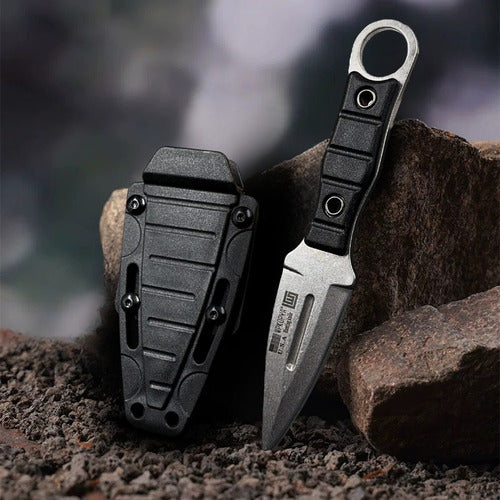 Mini Faca Russa Fulltang 440c Edc Defesa Bainha Kydex