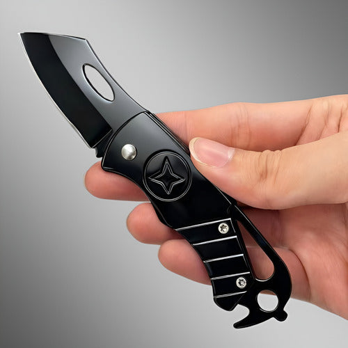 Canivete CF-201 Eclipse Utilitário Compacto Aço Inox Integral Blackout