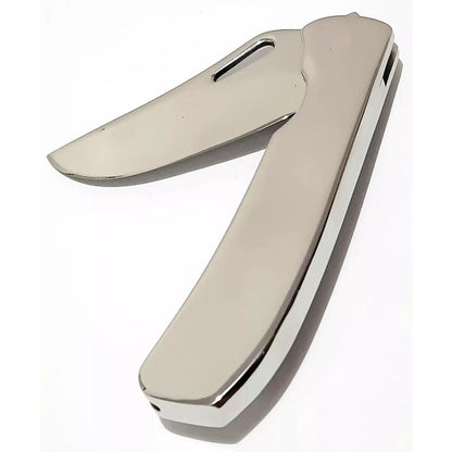 Canivete Personalizado Cabana Monobloco Aço Inox 420 Maciço