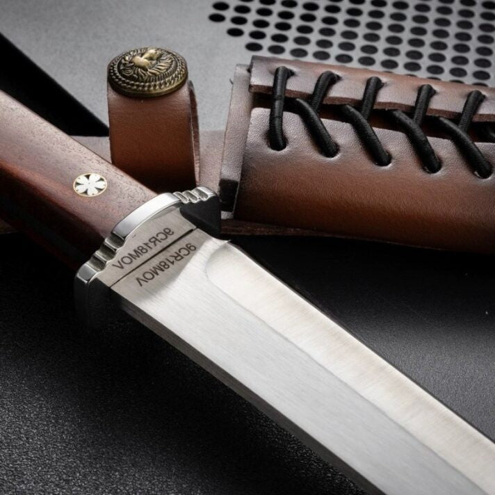 Faca Full Tang Espírito Bushido Aço Premium Ultra Resistente