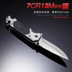 Canivete FA53 Discovery Profissional Aço Inox com Cortador de Cinto e Quebra Vidros