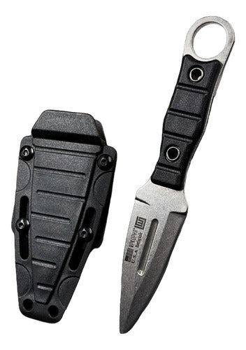 Mini Faca Russa Fulltang 440c Edc Defesa Bainha Kydex