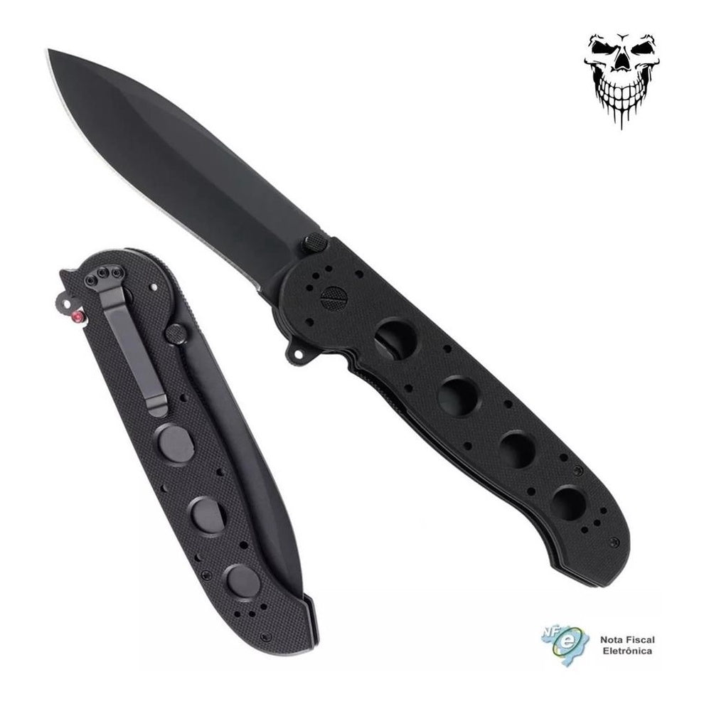 Canivete M16-A Cabo G10 Clip Bolso Com 2 Travas